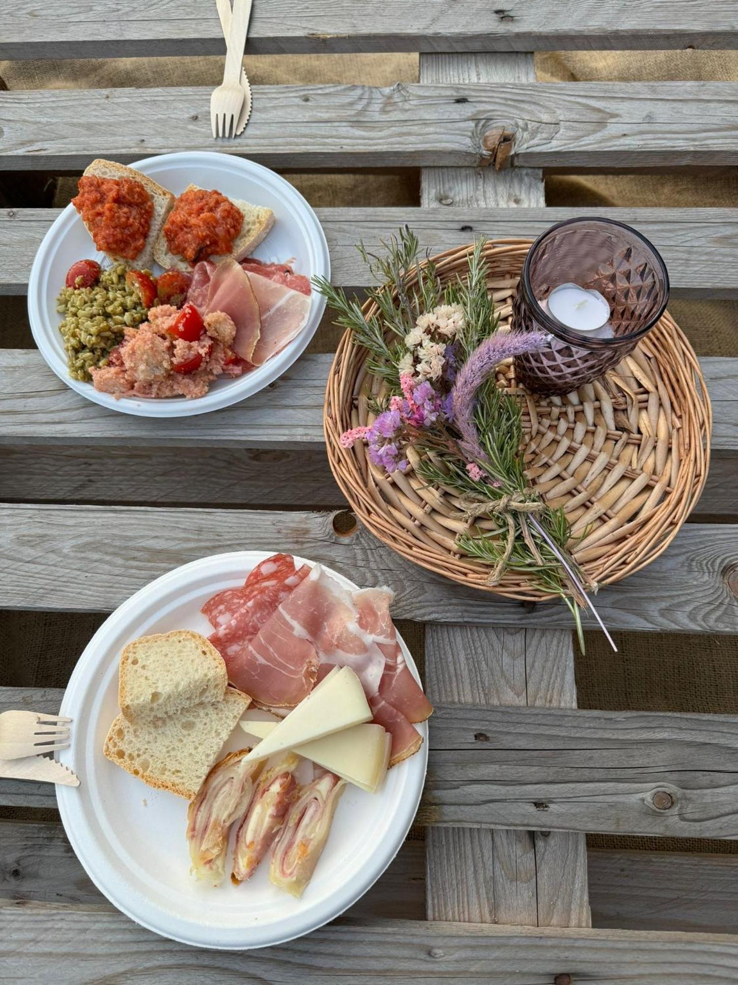 Agriturismo Due Comuni San Gervasio Bagian luar foto